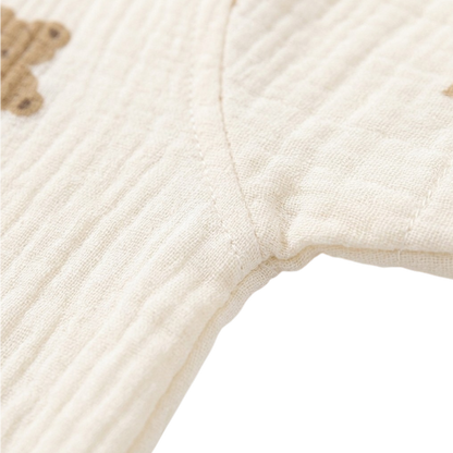 Star Moon Bear Baby Romper