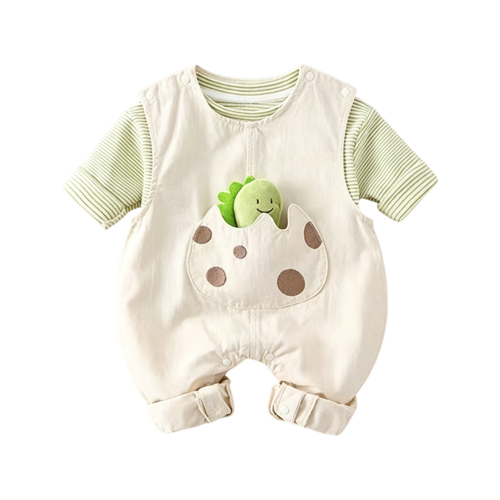 Green Dinosaur eggs Baby Set