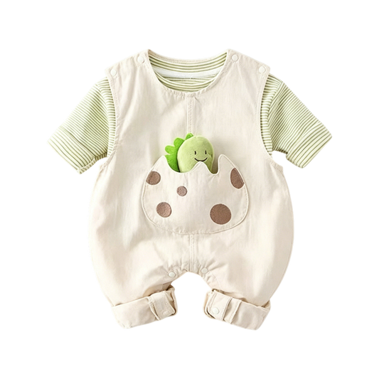 Green Dinosaur eggs Baby Set