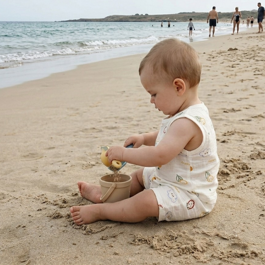 Playful Spirit Baby Tank Top Set