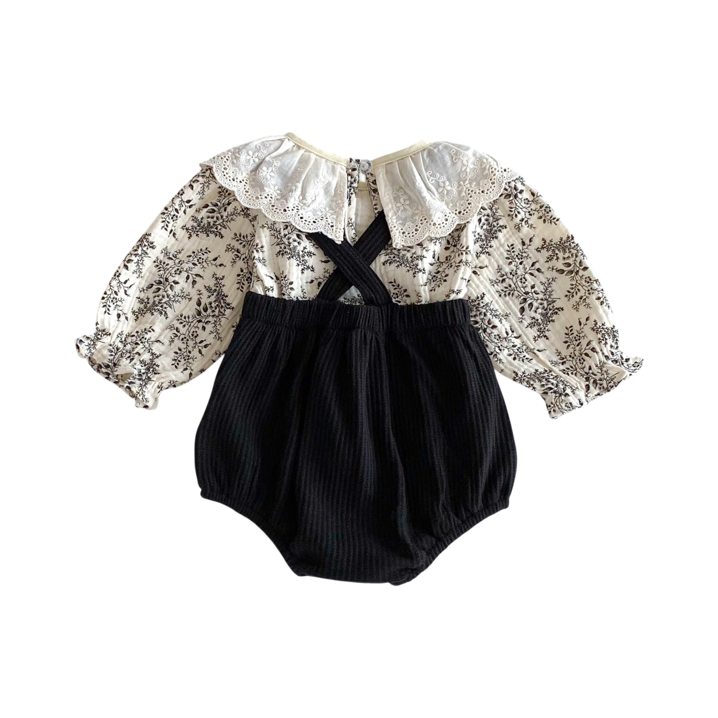 Sweet Floral Baby Outfit