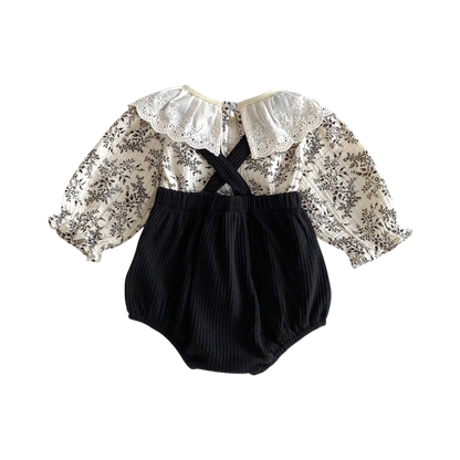 Sweet Floral Baby Outfit