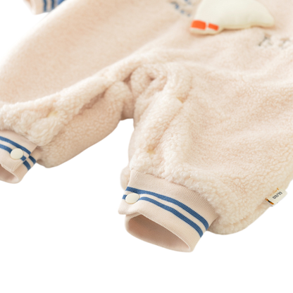 Cute Duck Winter Baby Romper