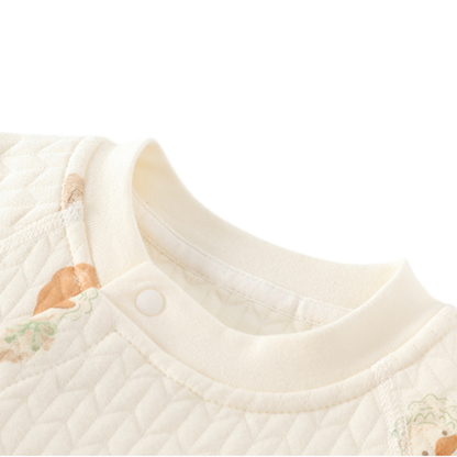 Pumpkin Duck Baby Romper