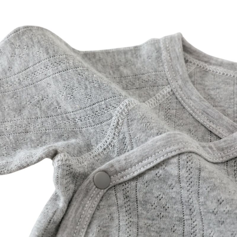 Simple Solid Baby Bodysuit