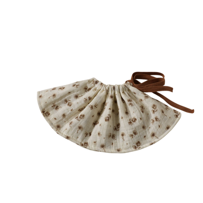 Vintage Rose Drawstring Baby Bib