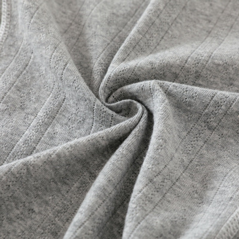 Simple Solid Baby Bodysuit