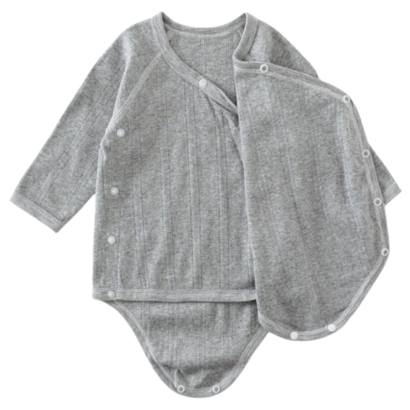 Simple Solid Baby Bodysuit