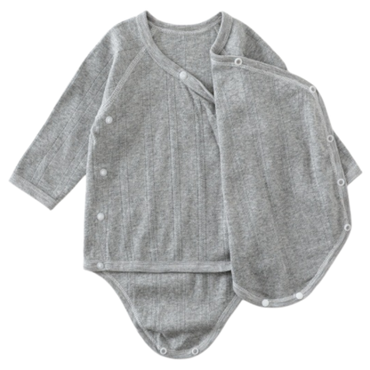 Simple Solid Baby Bodysuit