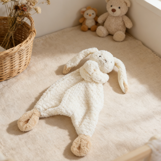 Cream Bunny Comfort Lovey