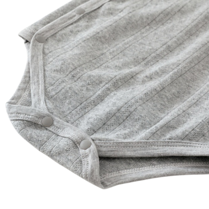 Simple Solid Baby Bodysuit