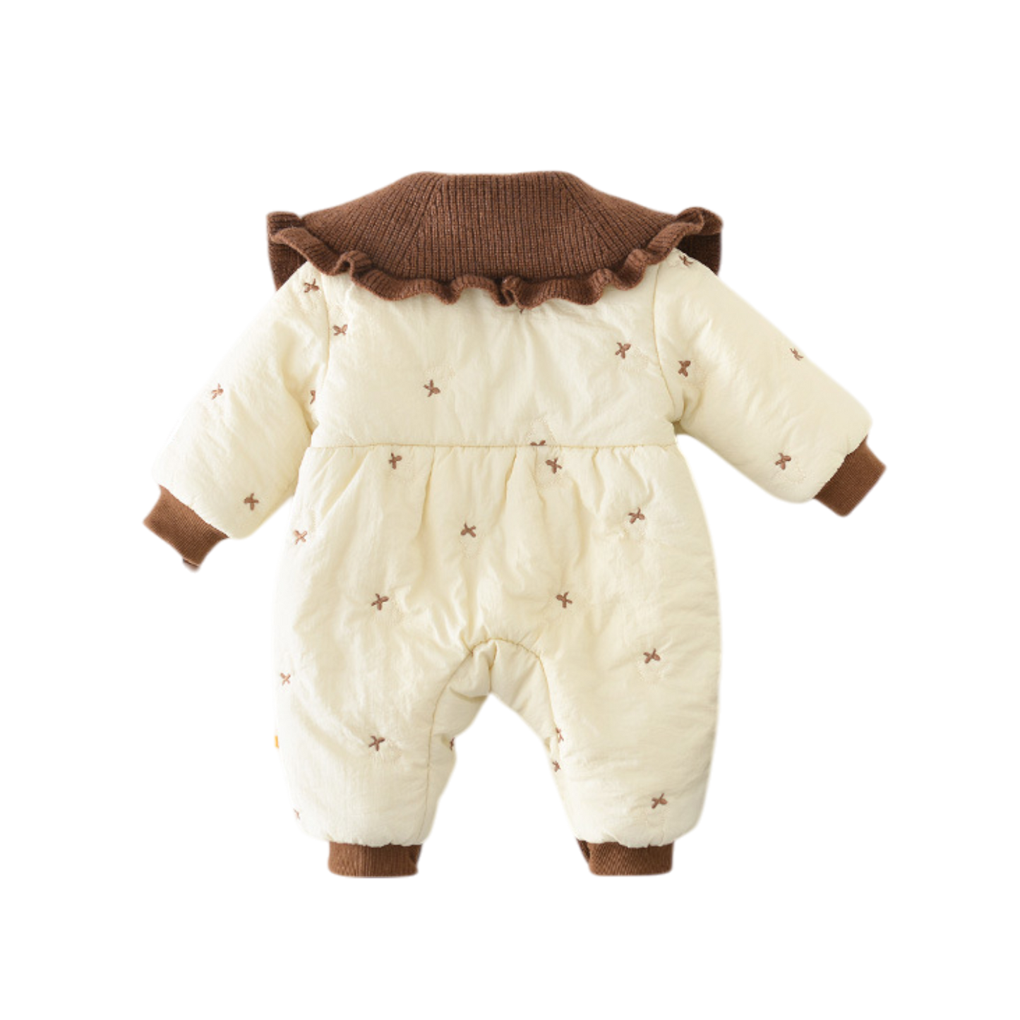 Little Bow Winter Romper