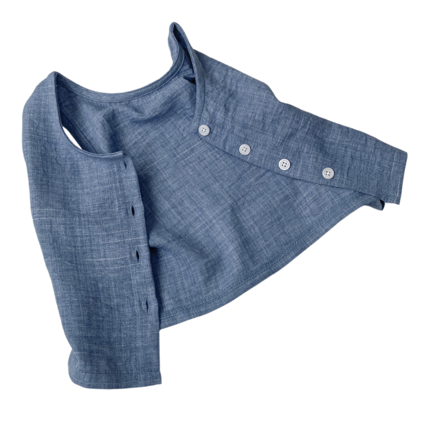 Classic Denim Vest & Shorts Set