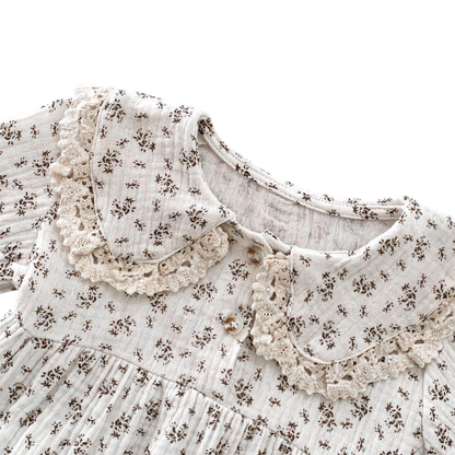 Floral Baby Bodysuit & Hat Set