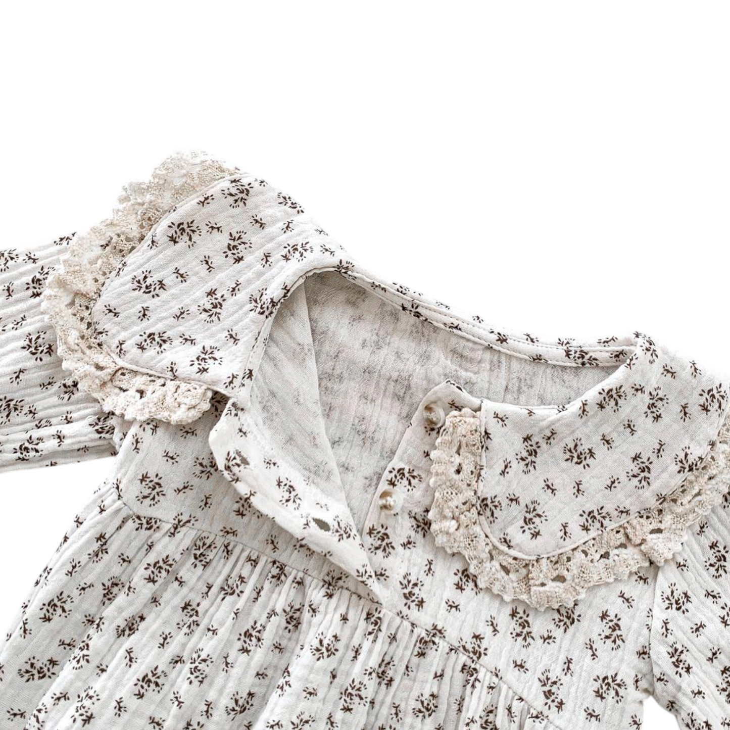 Floral Baby Bodysuit & Hat Set