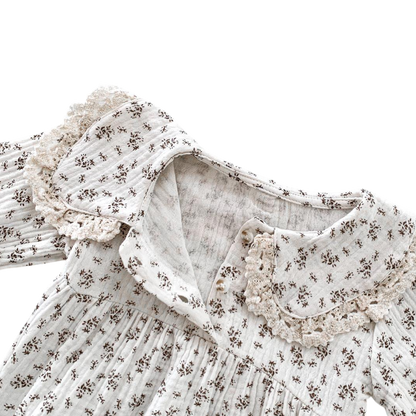 Floral Baby Bodysuit & Hat Set