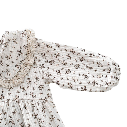 Floral Baby Bodysuit & Hat Set