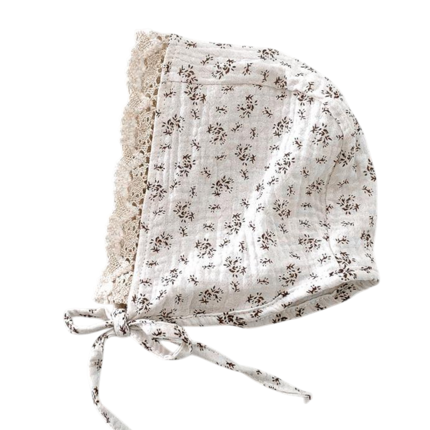 Floral Baby Bodysuit & Hat Set