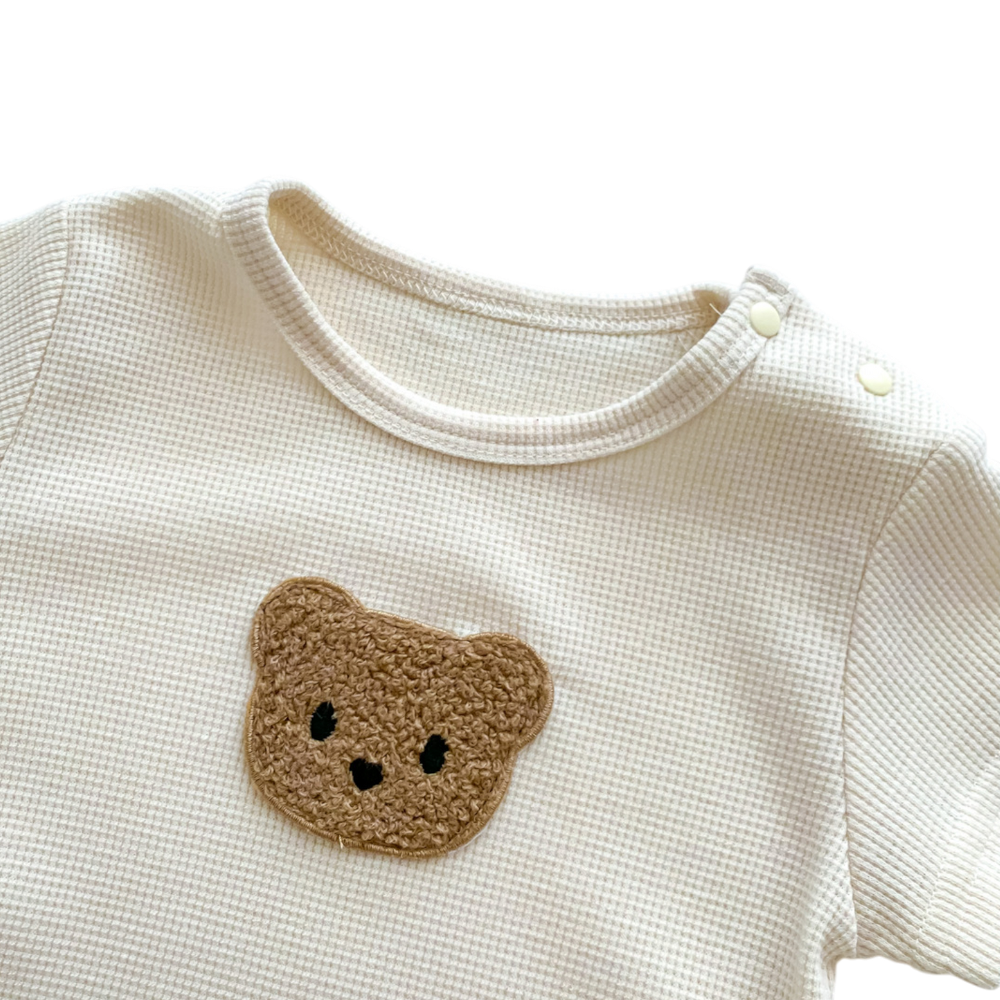 Bear Baby Romper & Hat Set