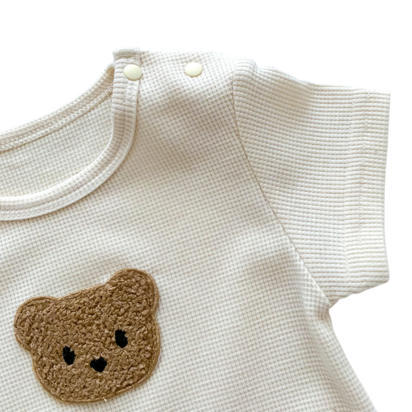 Bear Baby Romper & Hat Set