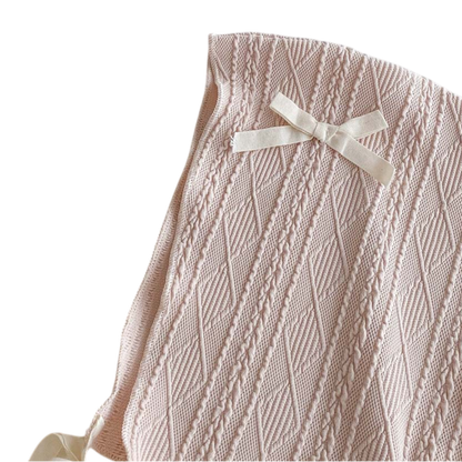 Pink Baby Bodysuit & Hat Set