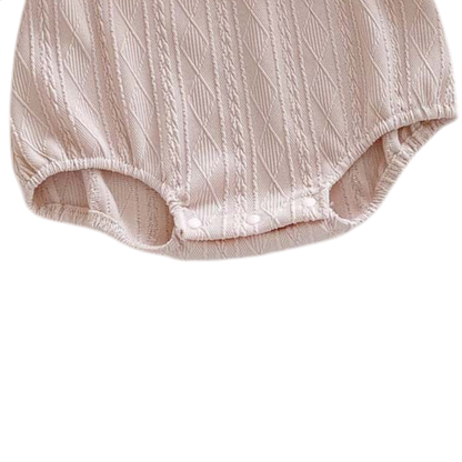 Pink Baby Bodysuit & Hat Set