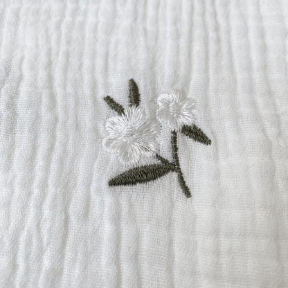 Vintage White Lace Baby Bodysuit