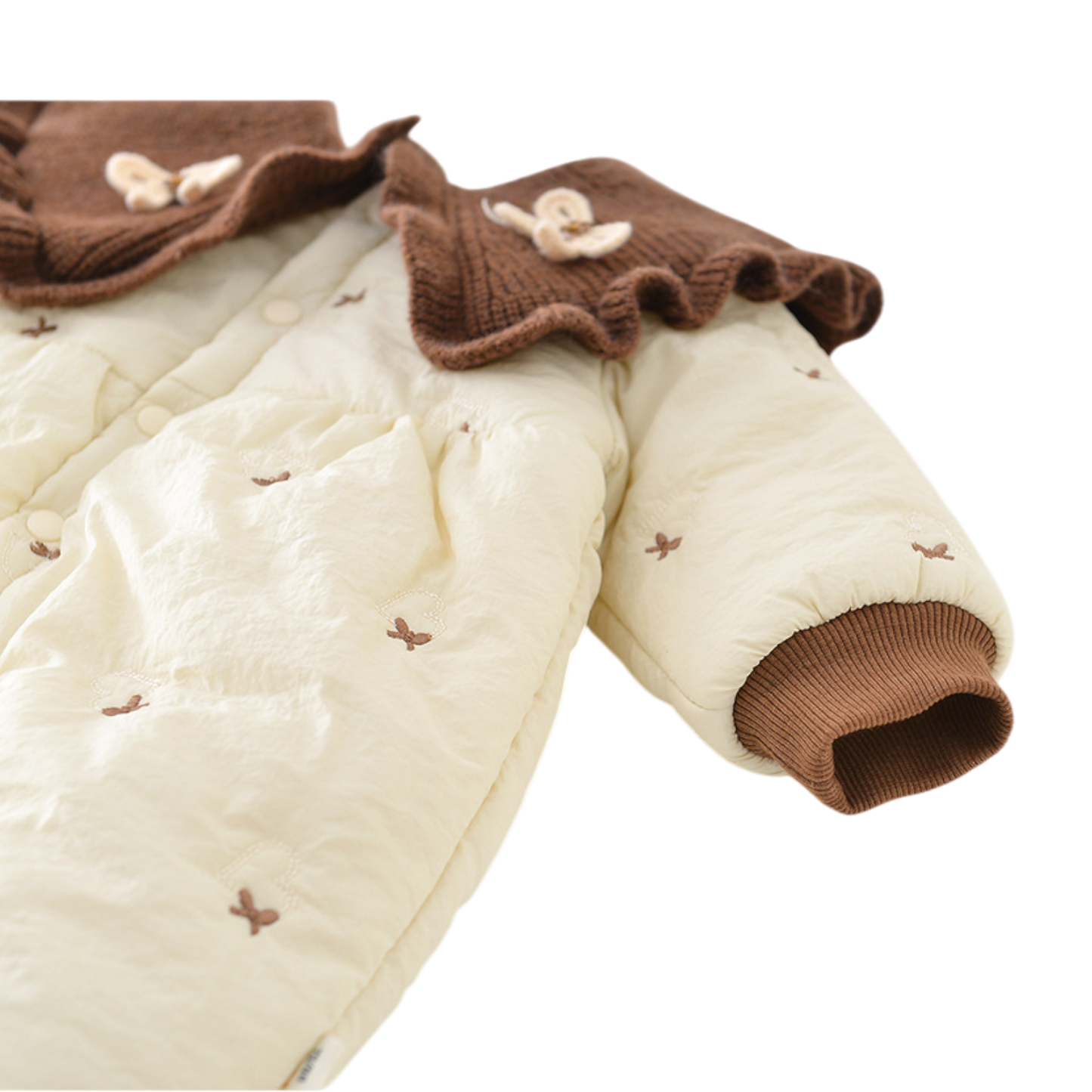 Little Bow Winter Romper