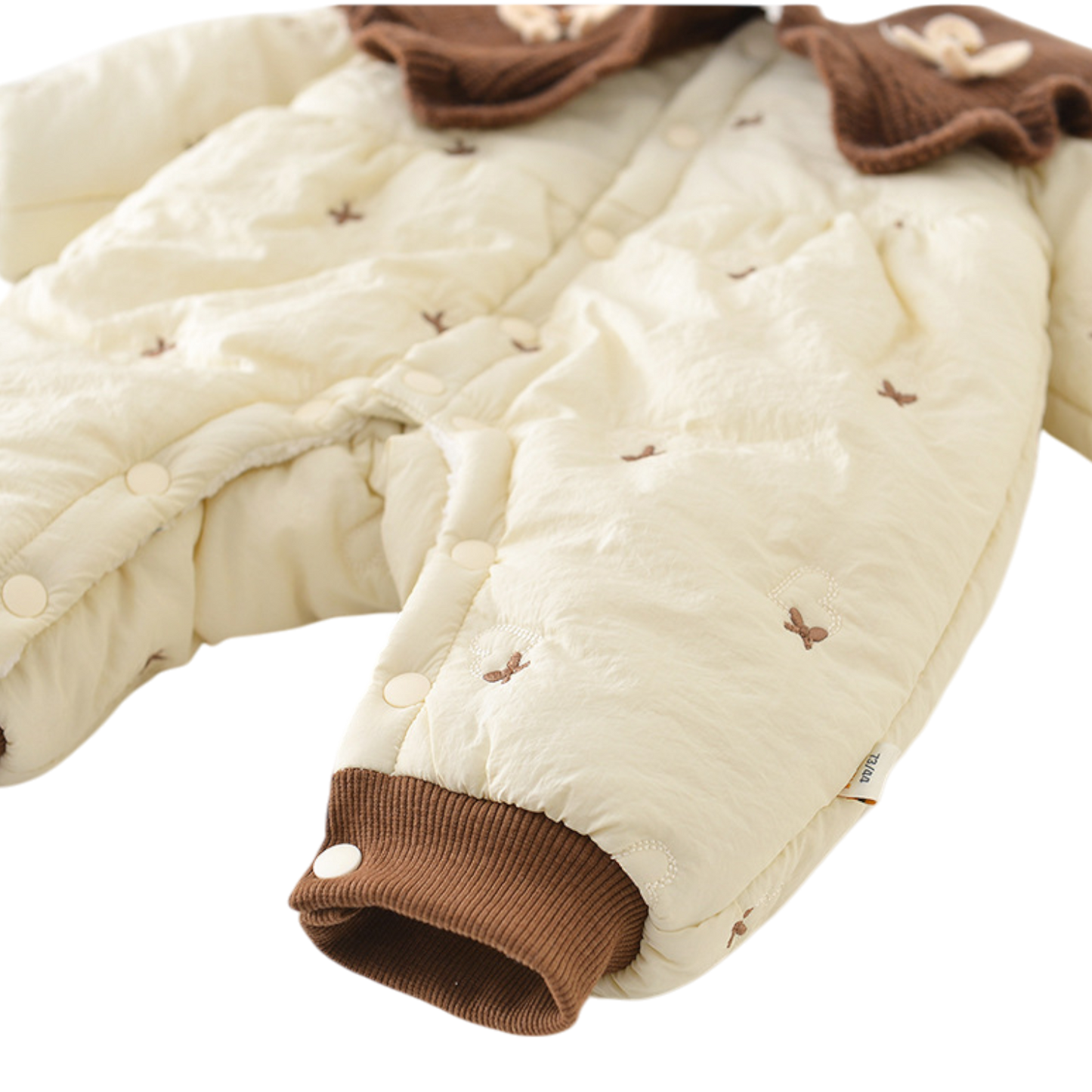 Little Bow Winter Romper