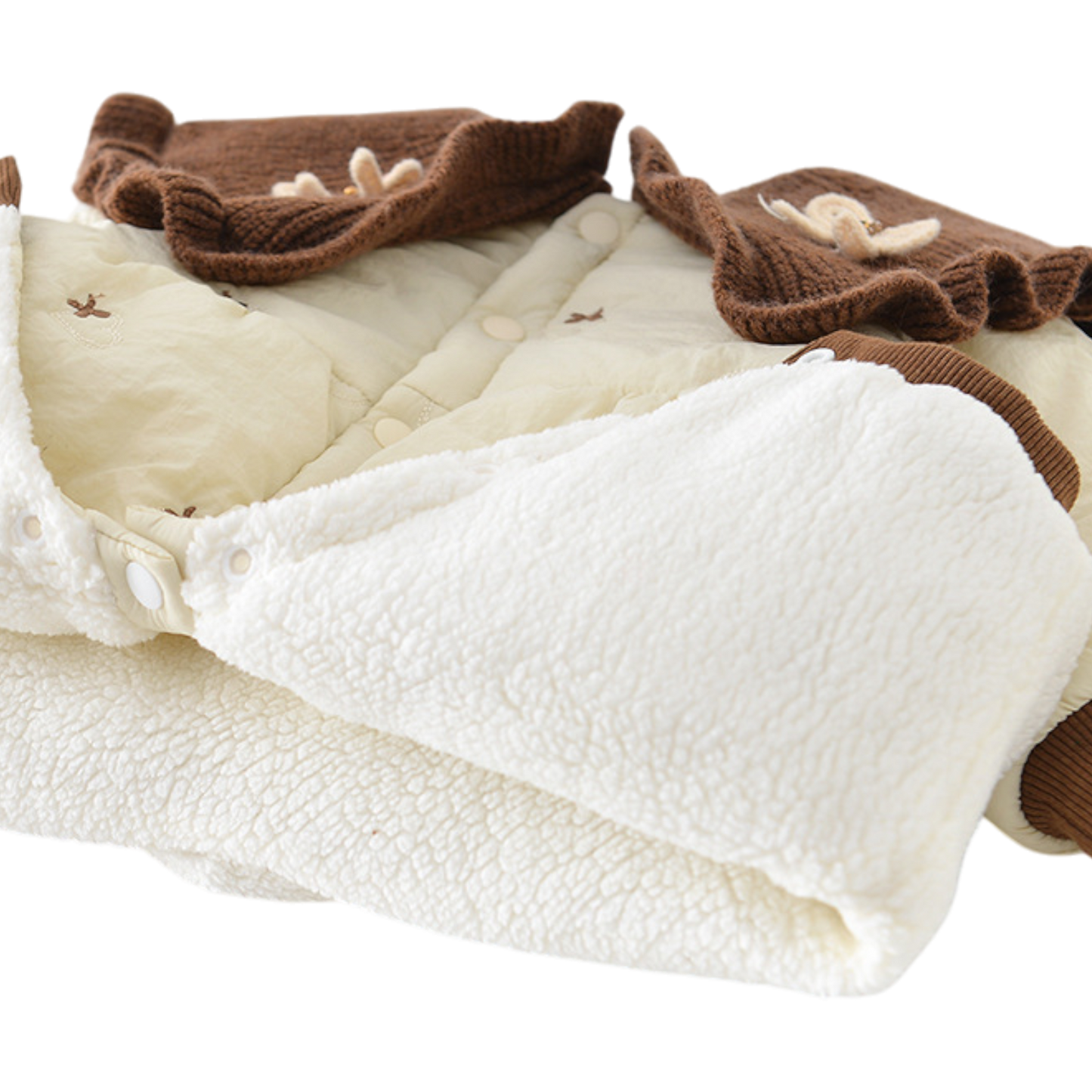 Little Bow Winter Romper