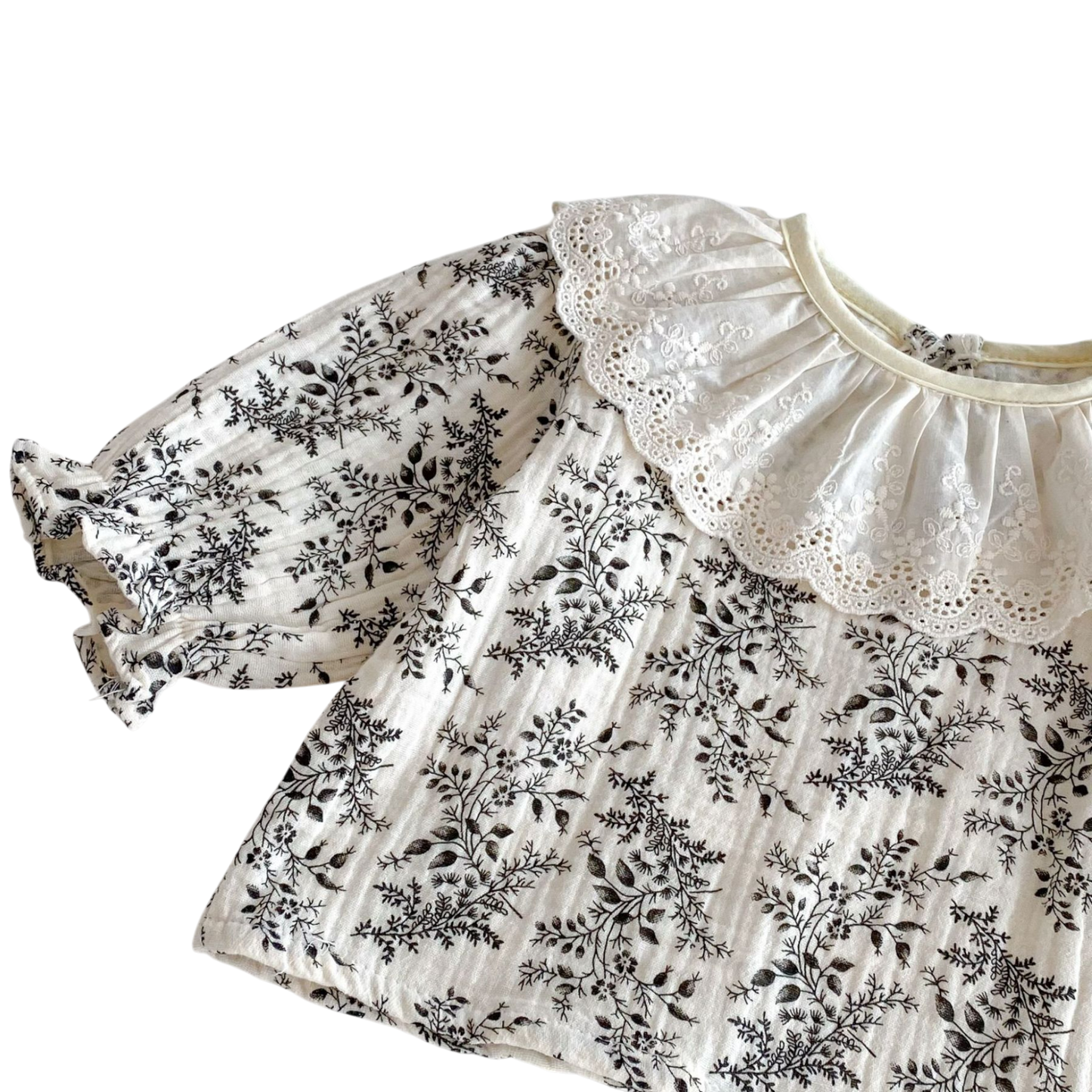 Sweet Floral Baby Outfit