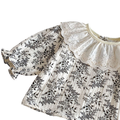 Sweet Floral Baby Outfit