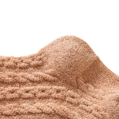 Khaki Bow Winter Baby Socks