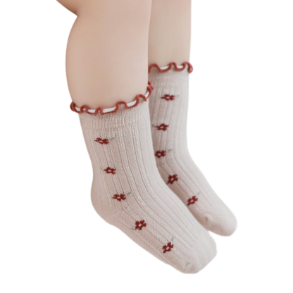 French Vintage Baby Socks