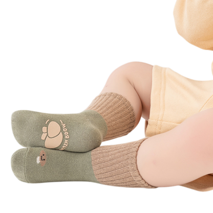 Green Mushroom Baby Socks product image