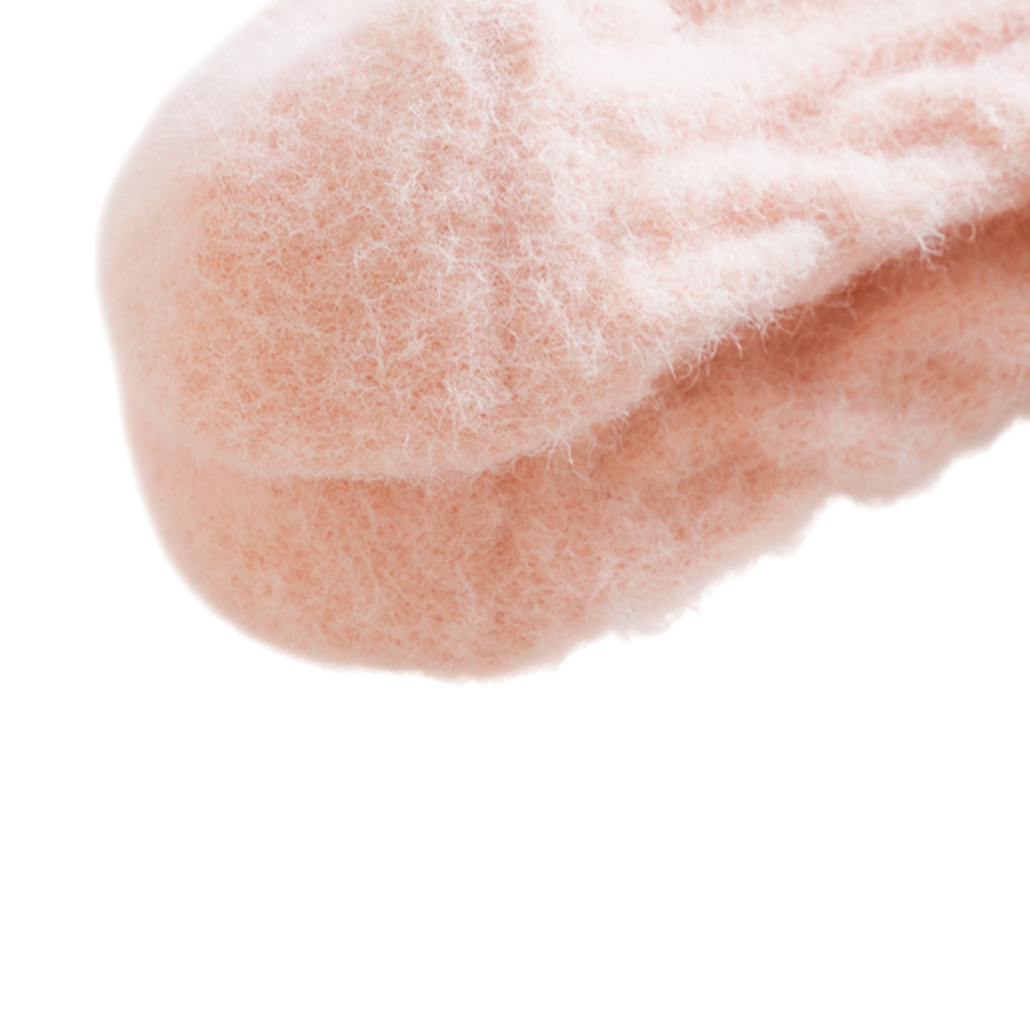 Pink Twisted Winter Baby Socks