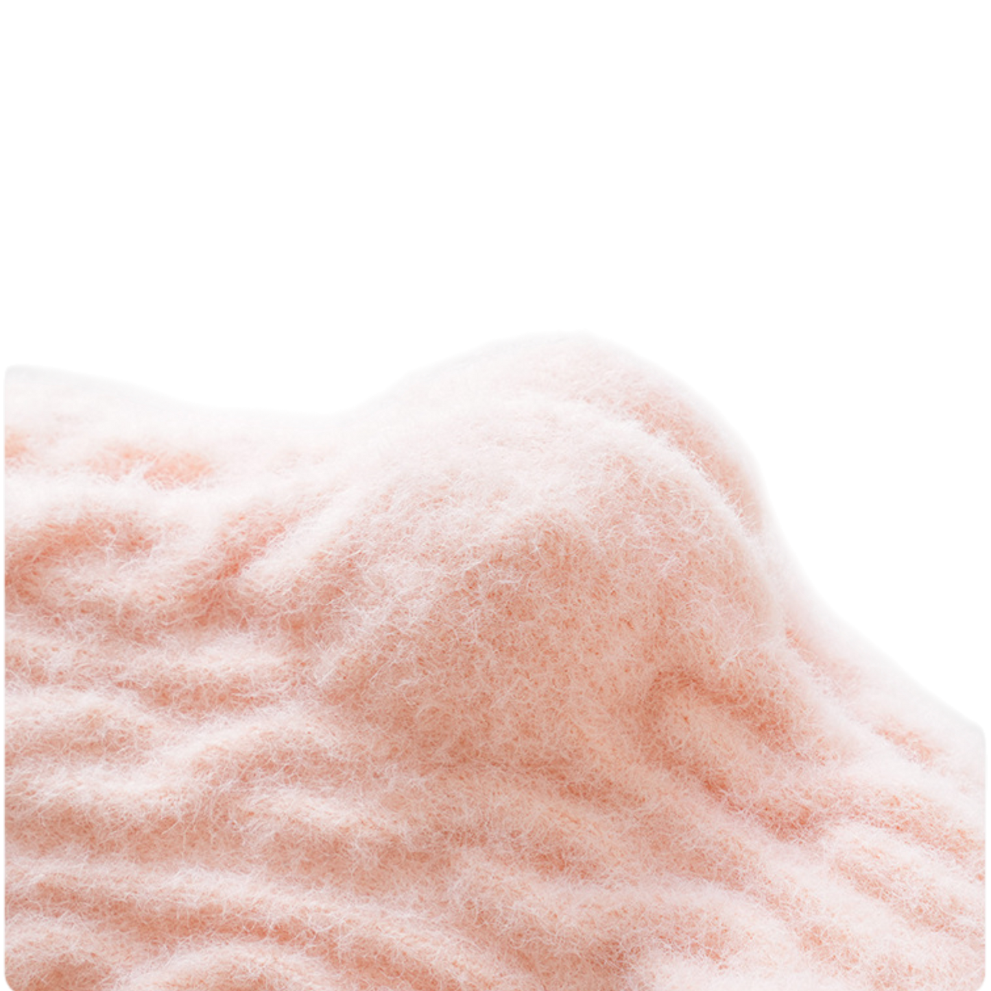 Pink Twisted Winter Baby Socks