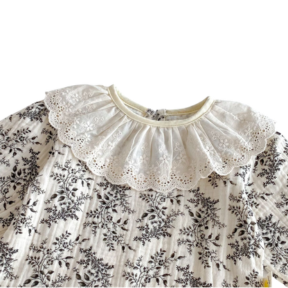 Sweet Floral Baby Outfit