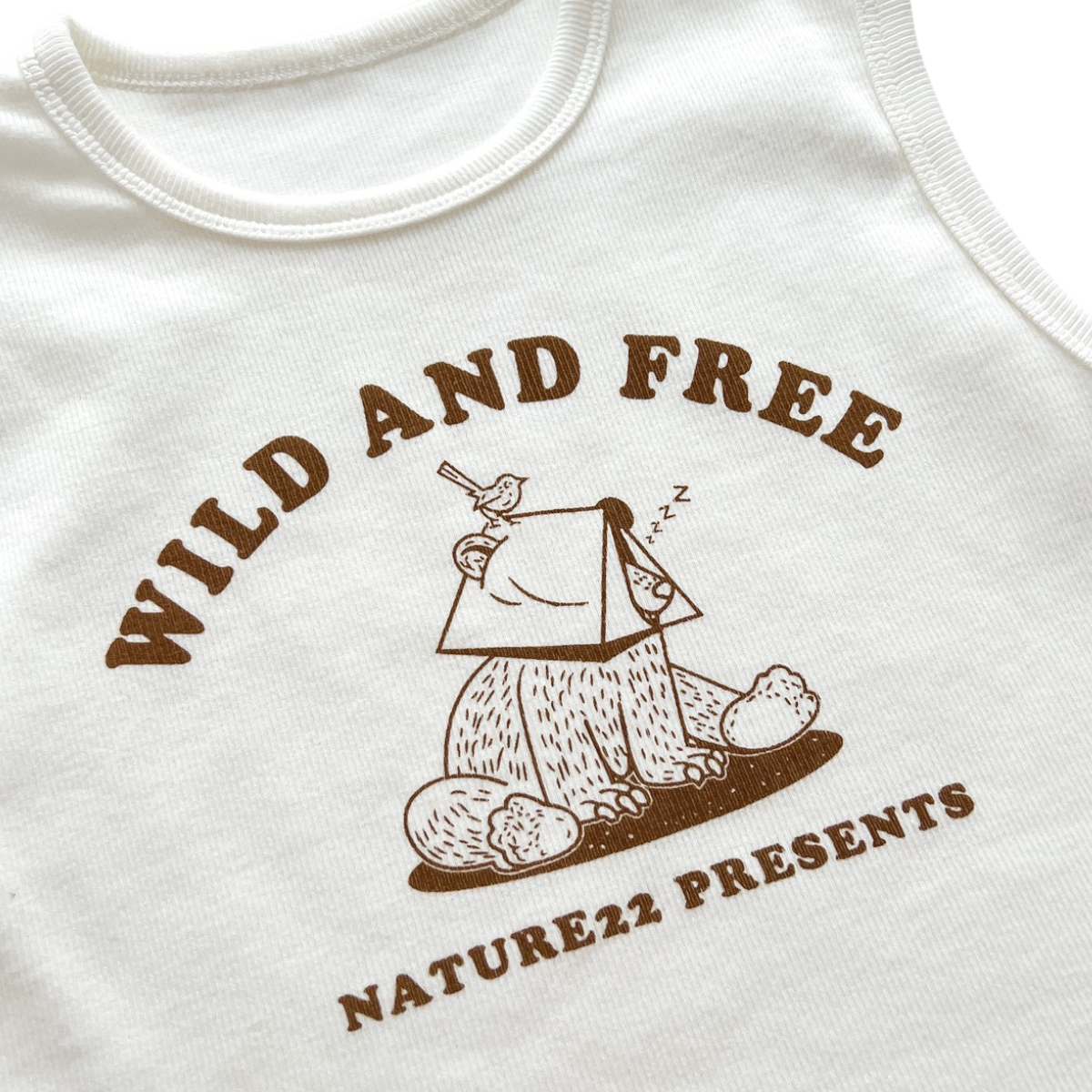 Baby Tank Top and Shorts Set on a white background, view 3