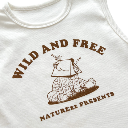 Baby Tank Top and Shorts Set on a white background, view 3
