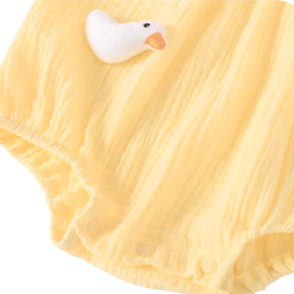 Yellow Duck Baby Bodysuit