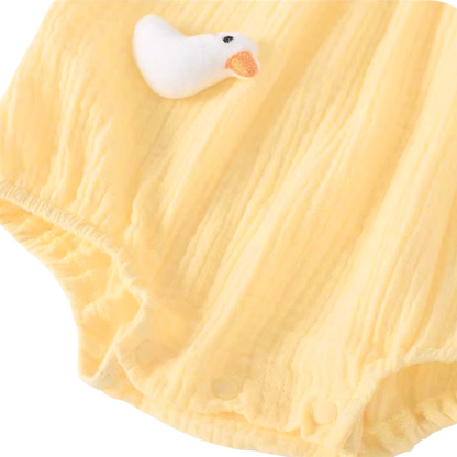 Yellow Duck Baby Bodysuit