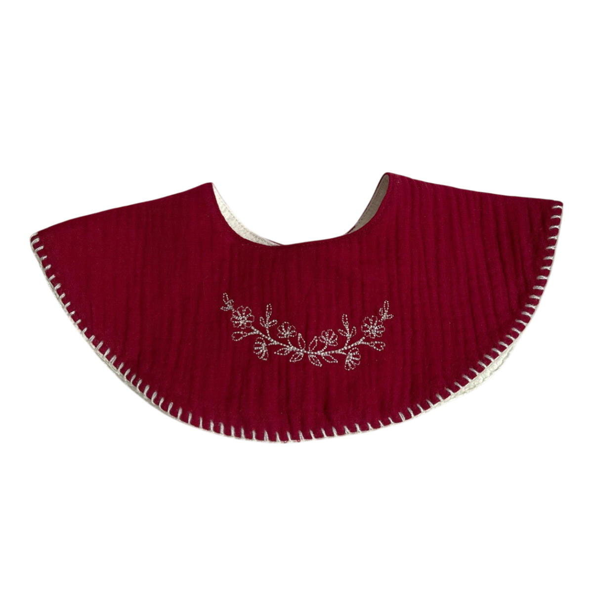 Red Grass Baby Bib