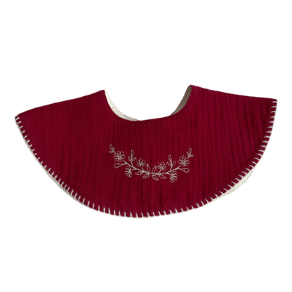 Red Grass Baby Bib