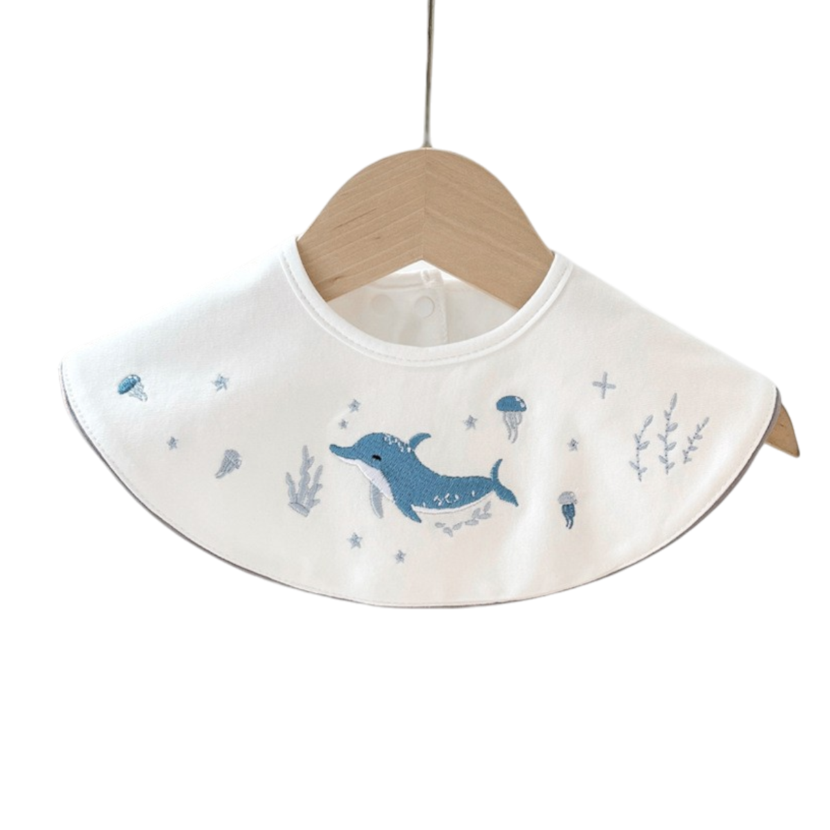 Ocean Dolphin Baby Bib