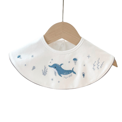 Ocean Dolphin Baby Bib