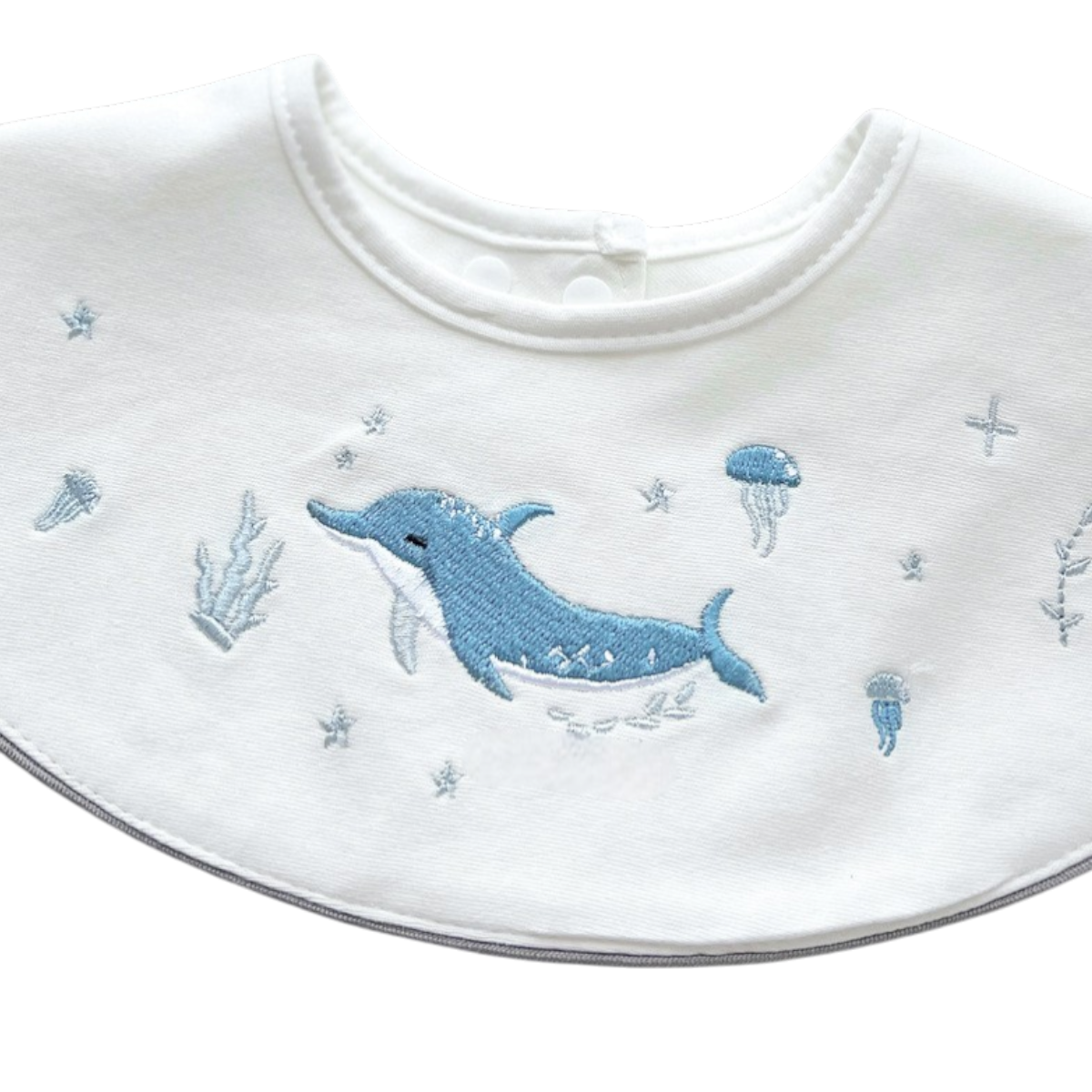 Ocean Dolphin Baby Bib