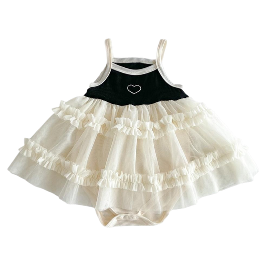 Baby Tulle Bodysuit Dress