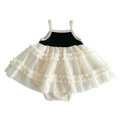 Baby Tulle Bodysuit Dress