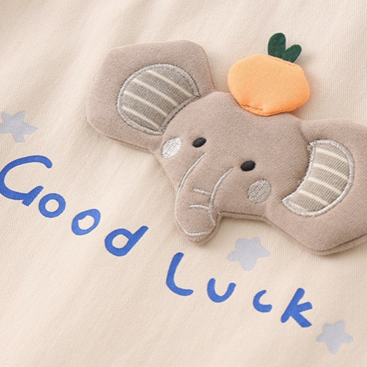 Striped Elephant Baby Set